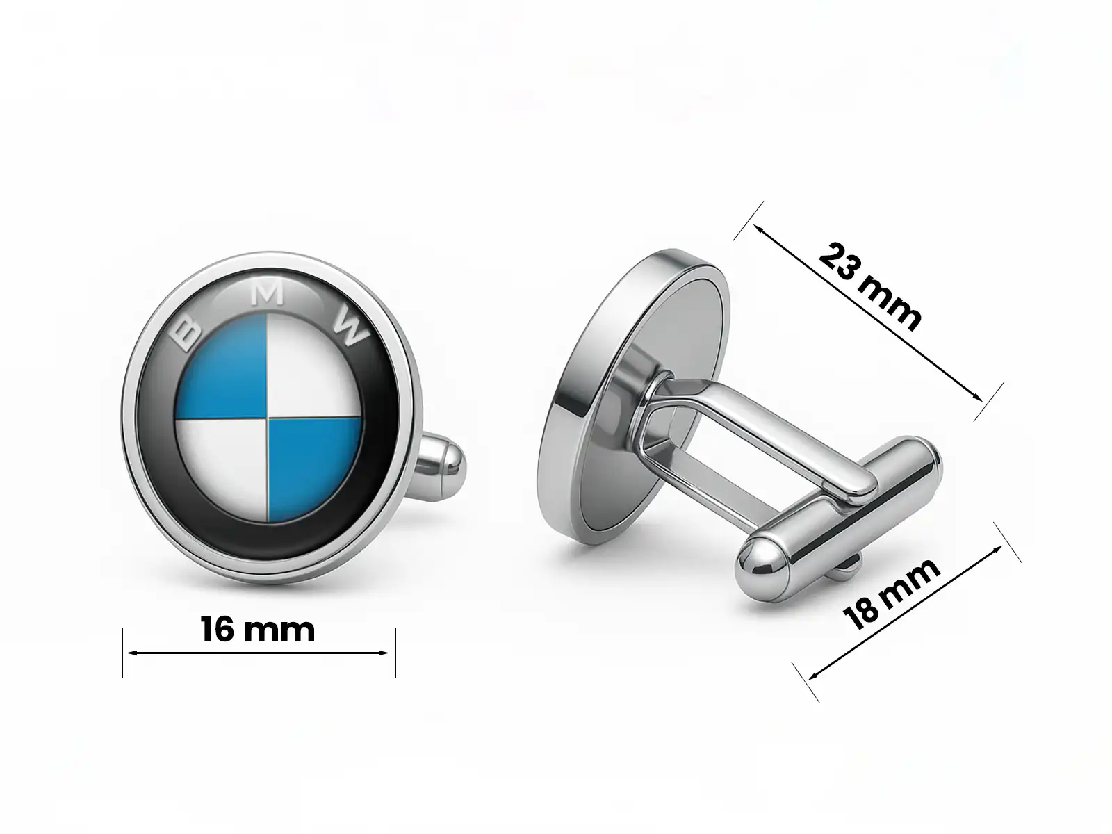 BMW Personalized Cufflinks Men Luxury Edition Gift Set Pro